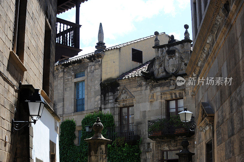 Poble Espanyol，西班牙巴塞罗那的西班牙村庄